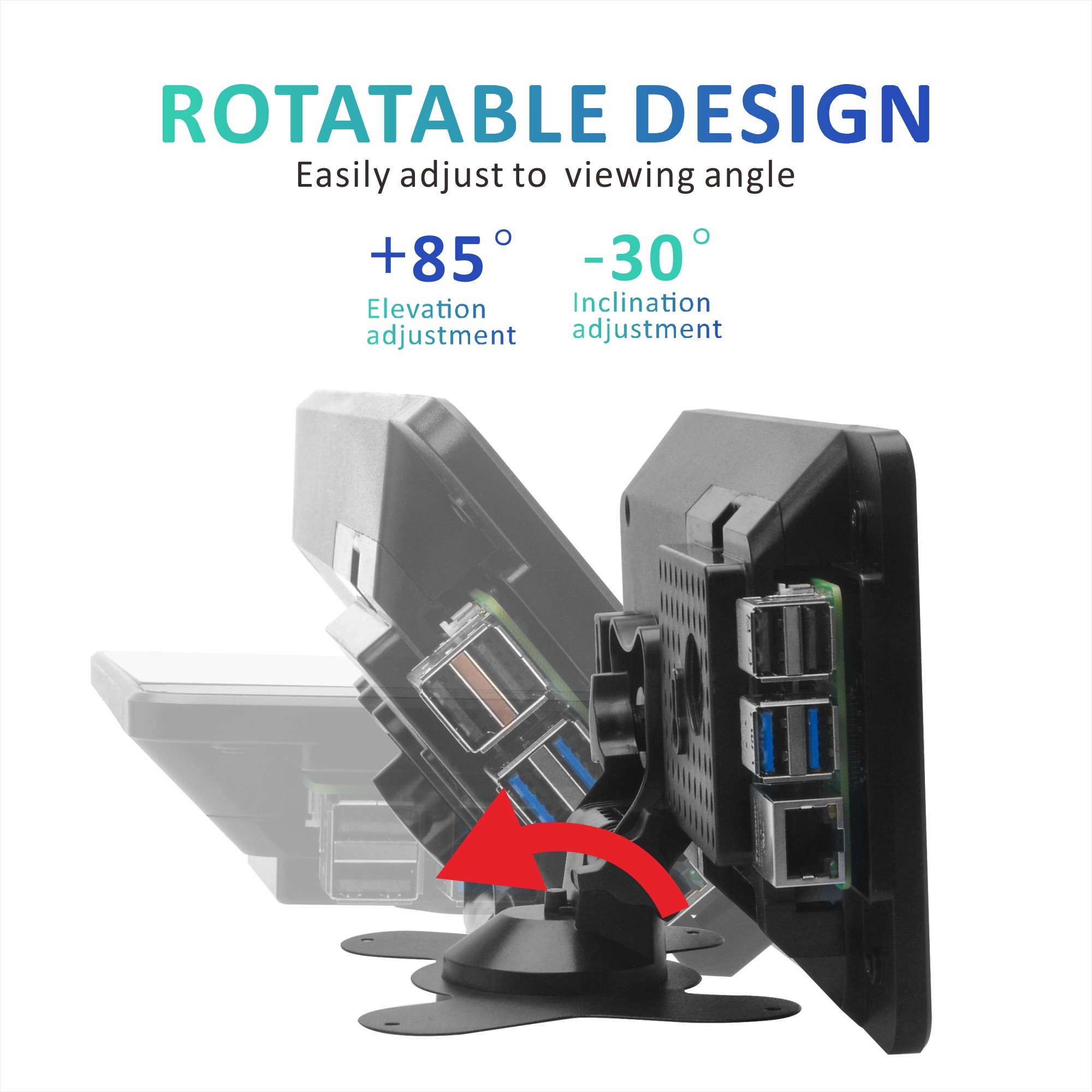 OSOYOO PiStudio Case with 7-in - Pi 4 Case review and price