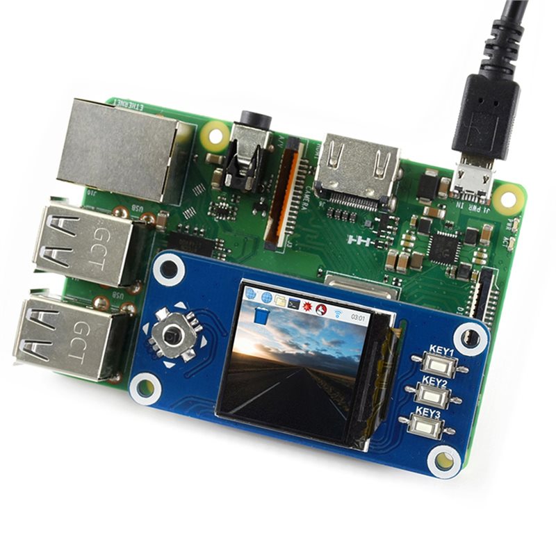HAT For Raspberry Pi 1.3In IPS - Pi Zero review and price