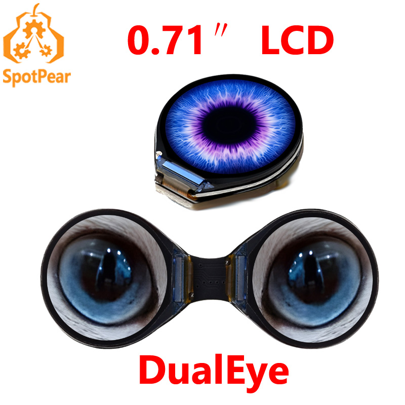 Waveshare 0.71inch Double Eye  - Arduino Kit review and price