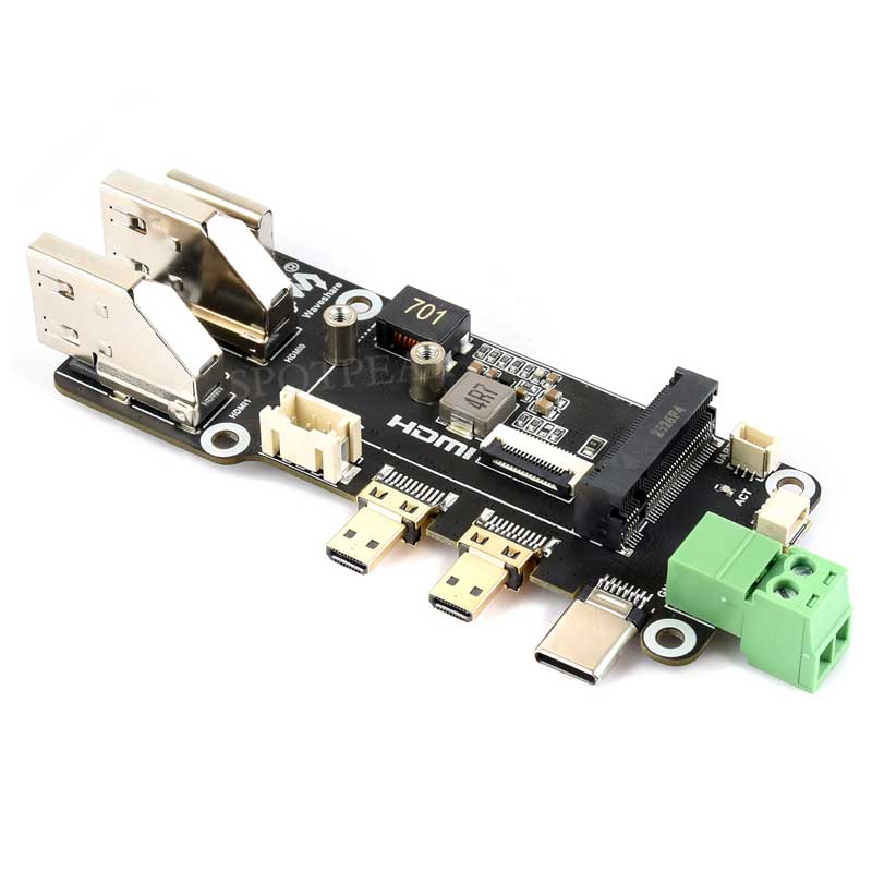 Raspberry Pi 5 PCIe to M.2 Mul - Pi Cooler review and price
