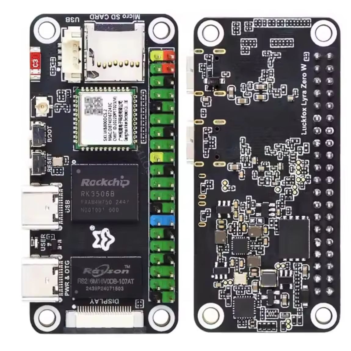 Luckfox Lyra Zero W RK3506B Ro - Pi Zero review and price