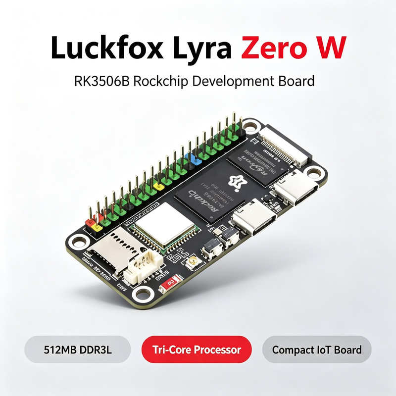 Luckfox Lyra Zero W RK3506B Ro - Pi Zero review and price