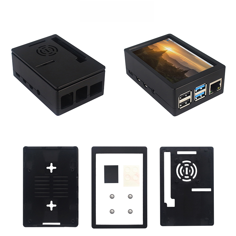 3.5 inch Raspberry Pi 4 Touch  - Pi Cooler review and price