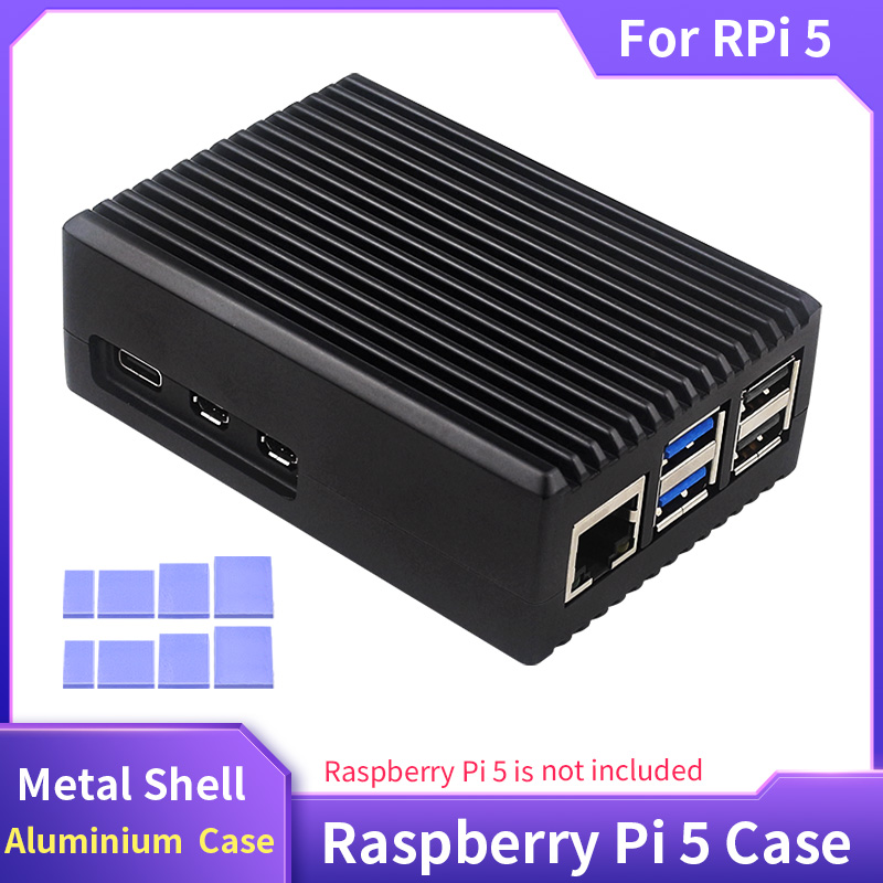 Raspberry Pi 5 Metal Shell Alu - Pi Cooler review and price