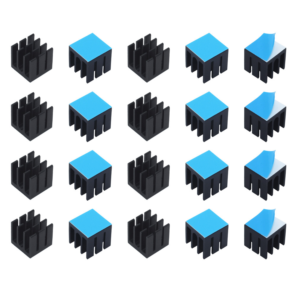 12x12x12mm 50pcs Aluminum Heat - Pi Cooler review and price